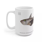 Marbled Ghostshark Mug-Stick Figure Fish Illustration