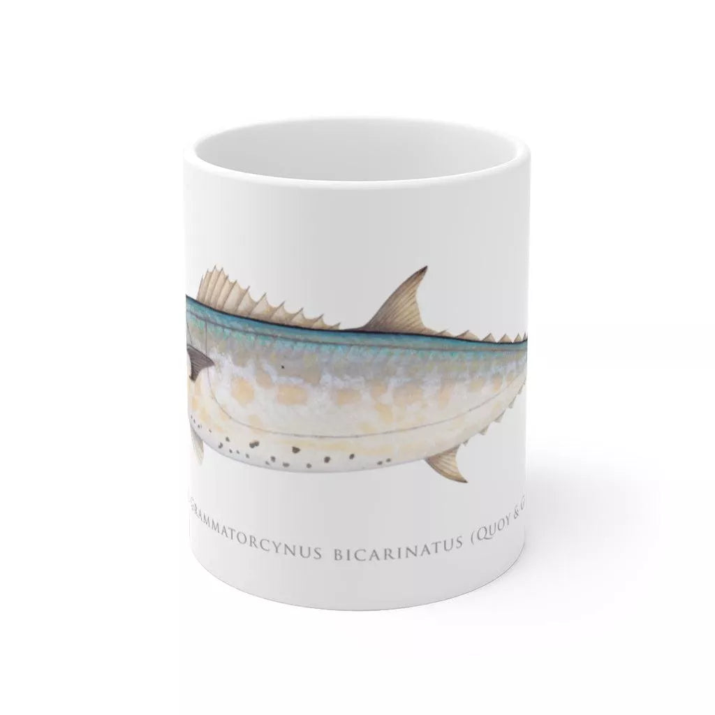 Shark Mackerel Mug-Stick Figure Fish Illustration