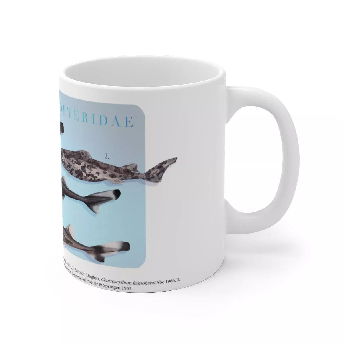 Sharks of the Deep 2023 Calendar - Mug-Stick Figure Fish Illustration