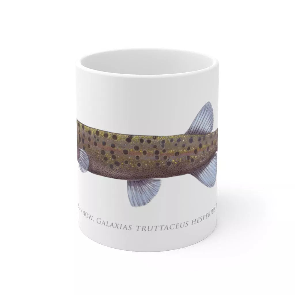 Western Trout Minnow Mug-Stick Figure Fish Illustration