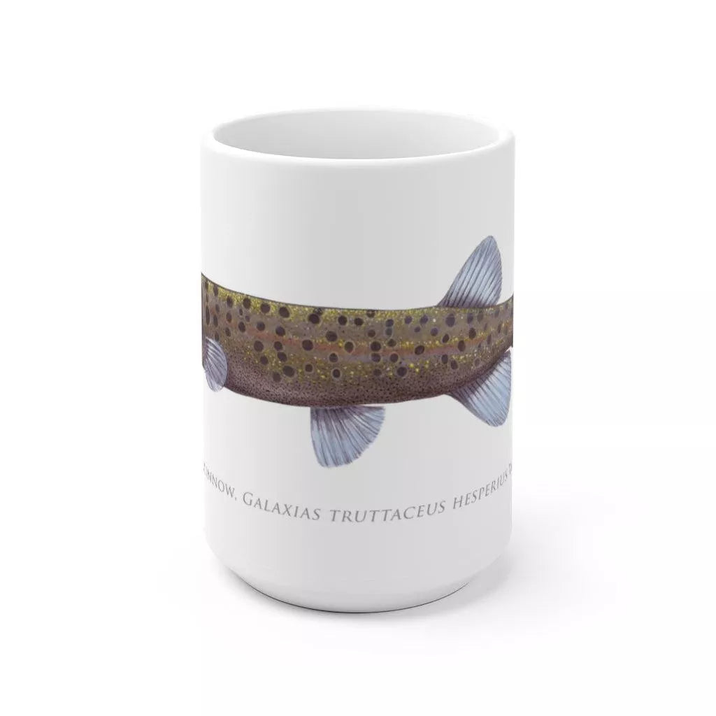 Western Trout Minnow Mug-Stick Figure Fish Illustration
